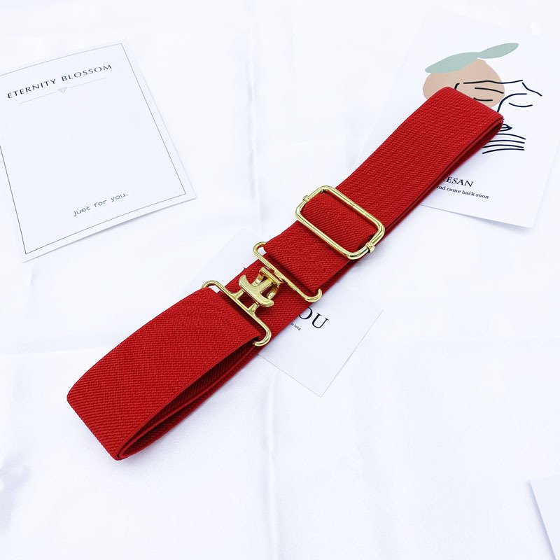 Horse Equestrian Belt Adjustable Equestrian Elastic Belt with Surcingle Buckle