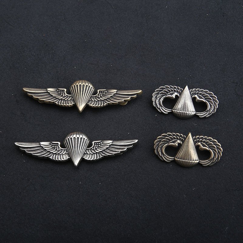 Pure Brass and Nickel Silver Decorative Buckles Vintage Emblem, DIY Handcrafted Accessories for Wallets