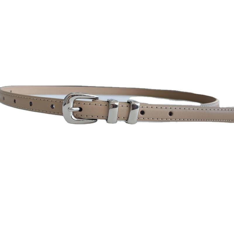 Hot Spot Hollowed Out Fashion Decorative Jeans Leather Belt Women's Buckle Women's Belt