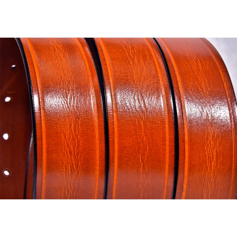 Superior Quality Men's belt 100% genuine leather belt metal buckle Single Layer Top Grain Leather Smooth Leather