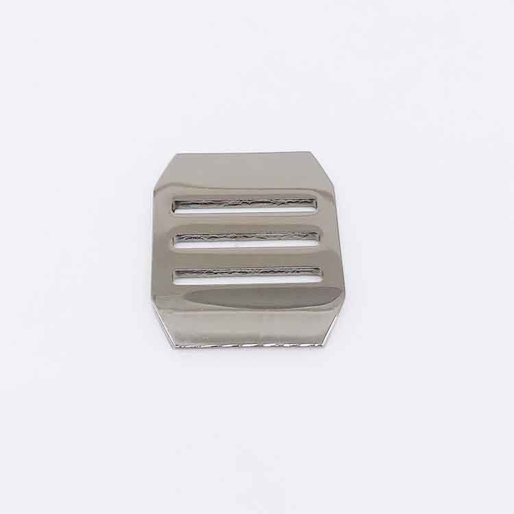 Aluminium Custom Adjustable Ladder Buckle For Backpack Metal Slider Bag Shoulder Strap Hardware Hook