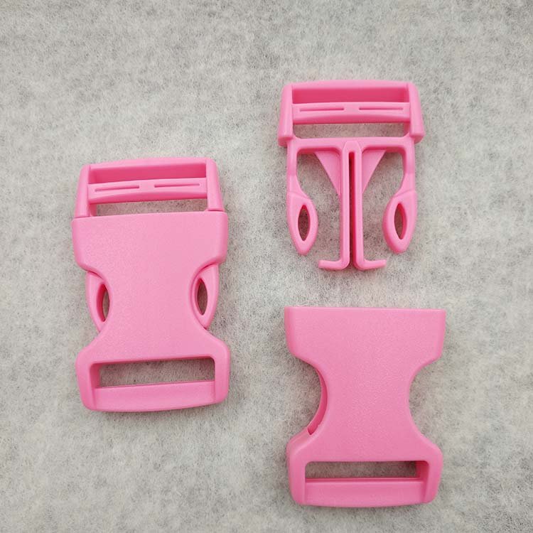 Colored Plastic Side Release Buckle 25mm Adjustable Quick Plastic recycled release Release Buckles for Backpacks
