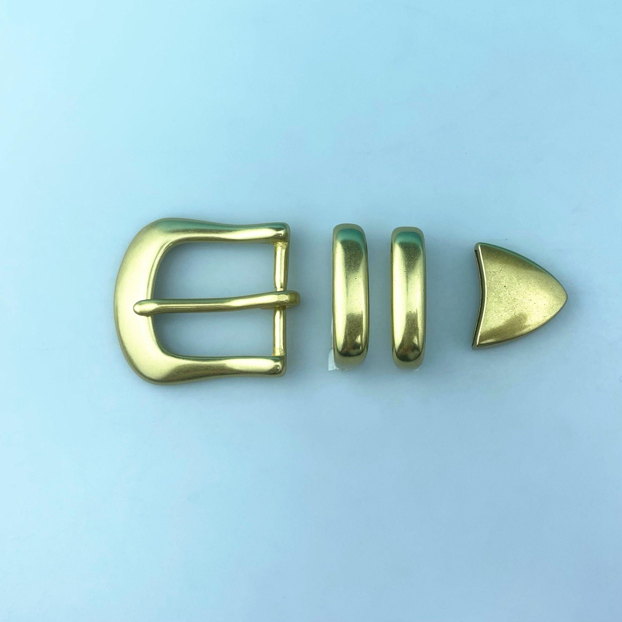 NEW STYLE Metal Cowboy Belt Buckle 30MM American belt buckle SOLID BRASS Belt Buckle Set