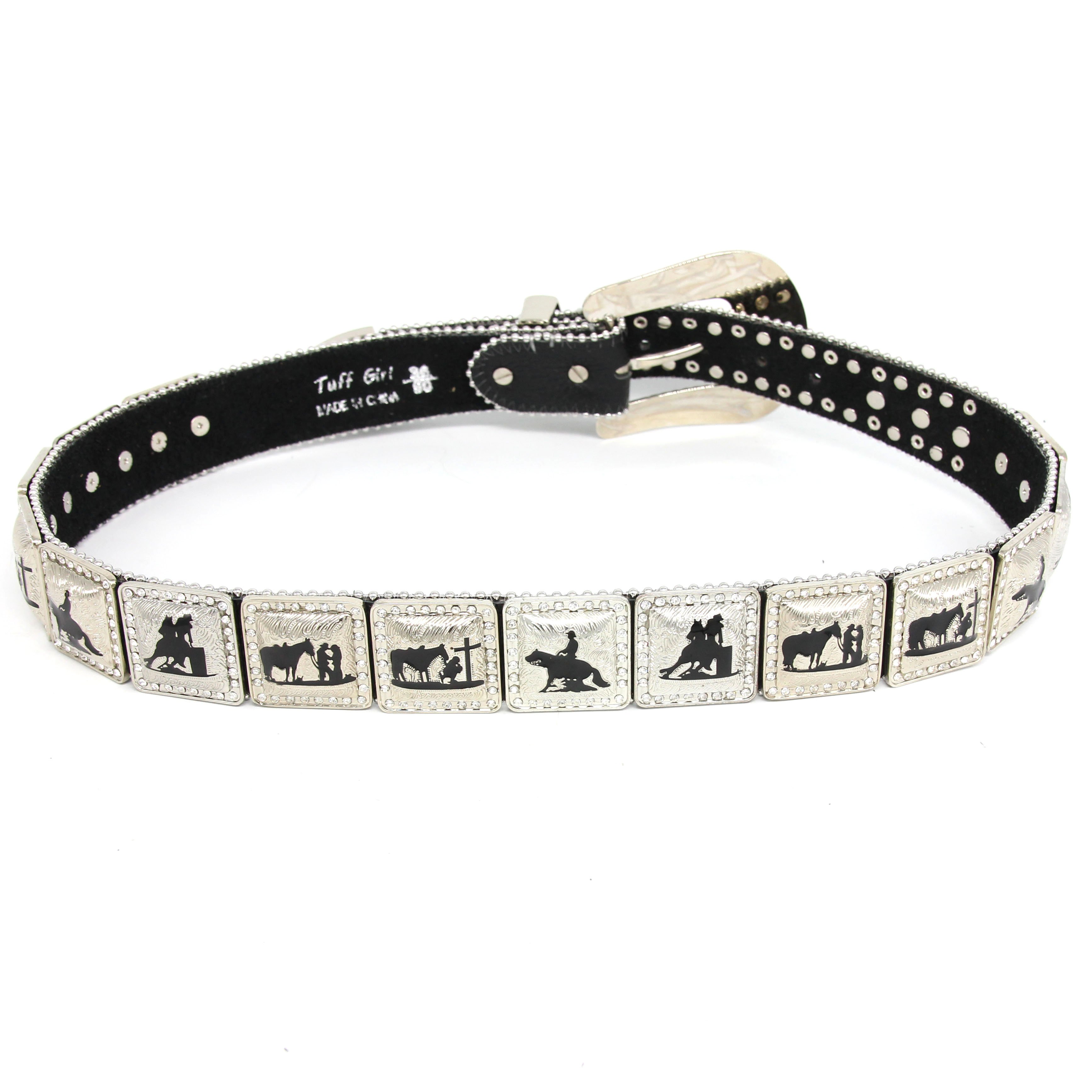 Custom logo PU leather rivet BB belt strap designer shiny no buckle diamond studded rhinestone belts strap for men women