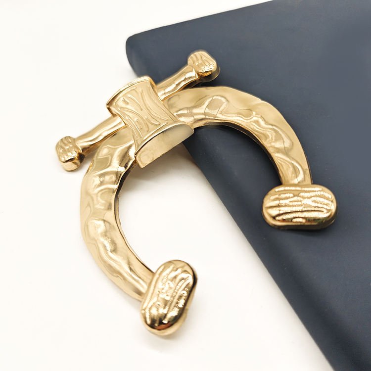 New European And American Reusable Swimwear Alloy Big U-Shaped Buckle Bikini Chest V-Shaped Jewelry Wear Buckle