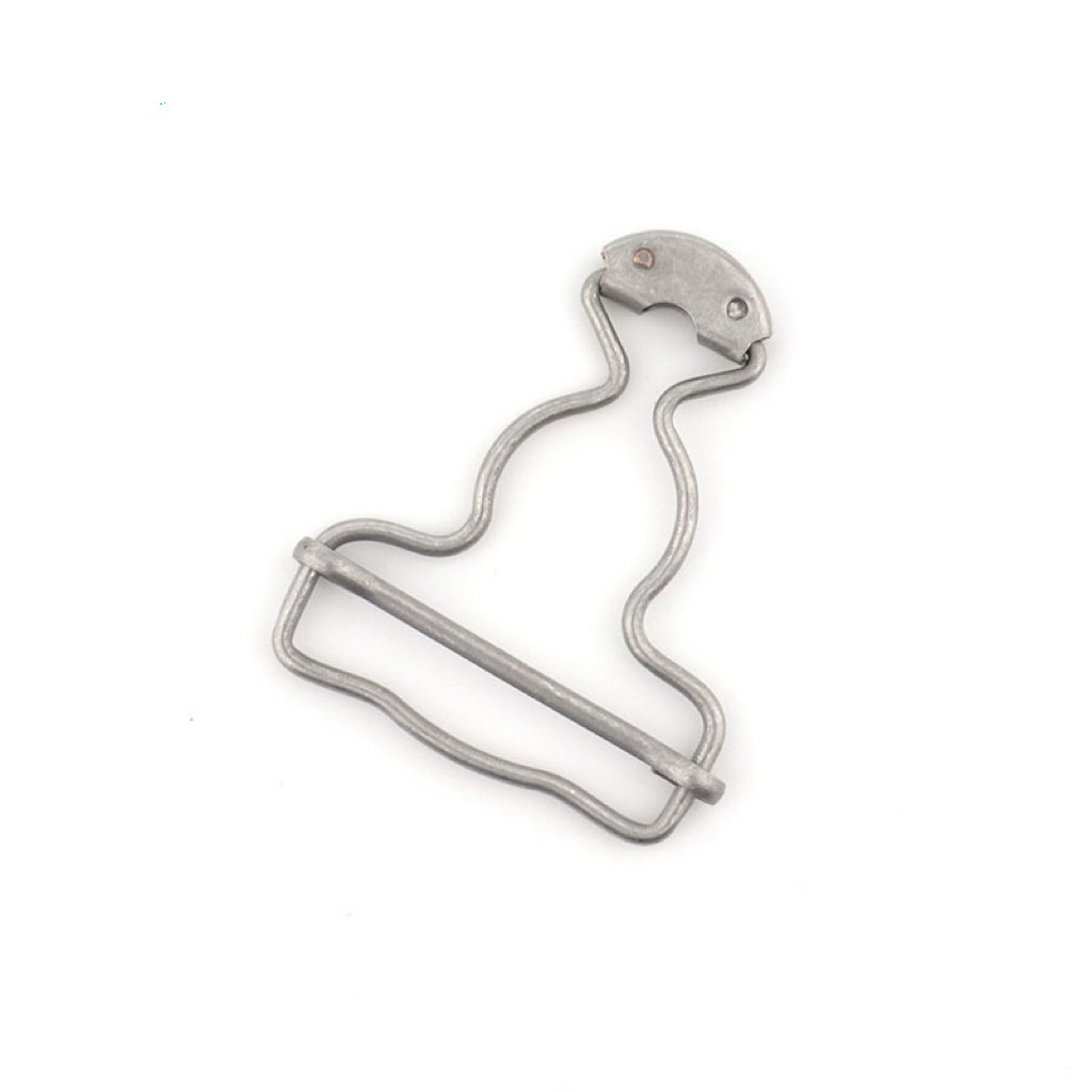 Fashion Metal Gourd Buttons Suspender Adjuster Buckle for Bag Garment