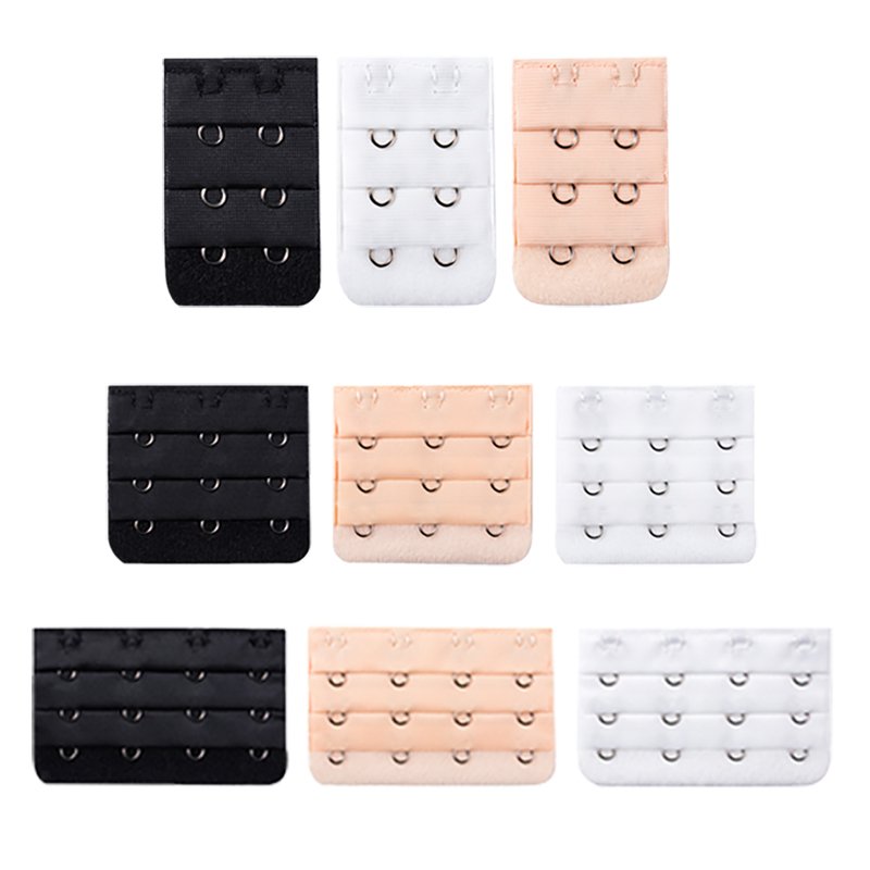 Bra extender wholesale custom color underwear using elastic bra hook buckle 2*2 3*3 4*4 buckle
