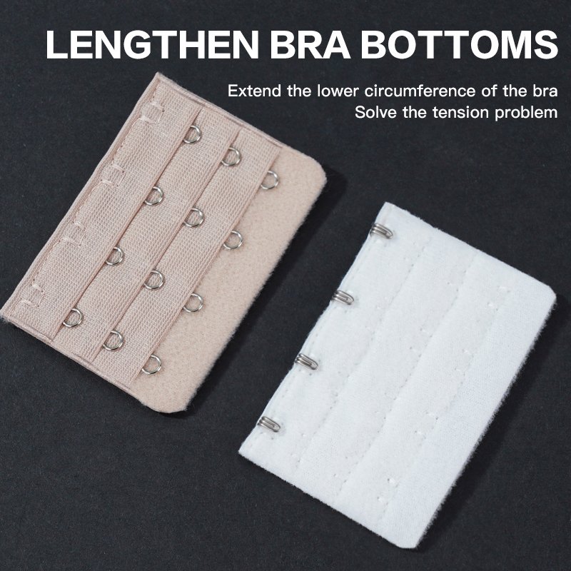 Bra extender wholesale custom color underwear using elastic bra hook buckle 2*2 3*3 4*4 buckle