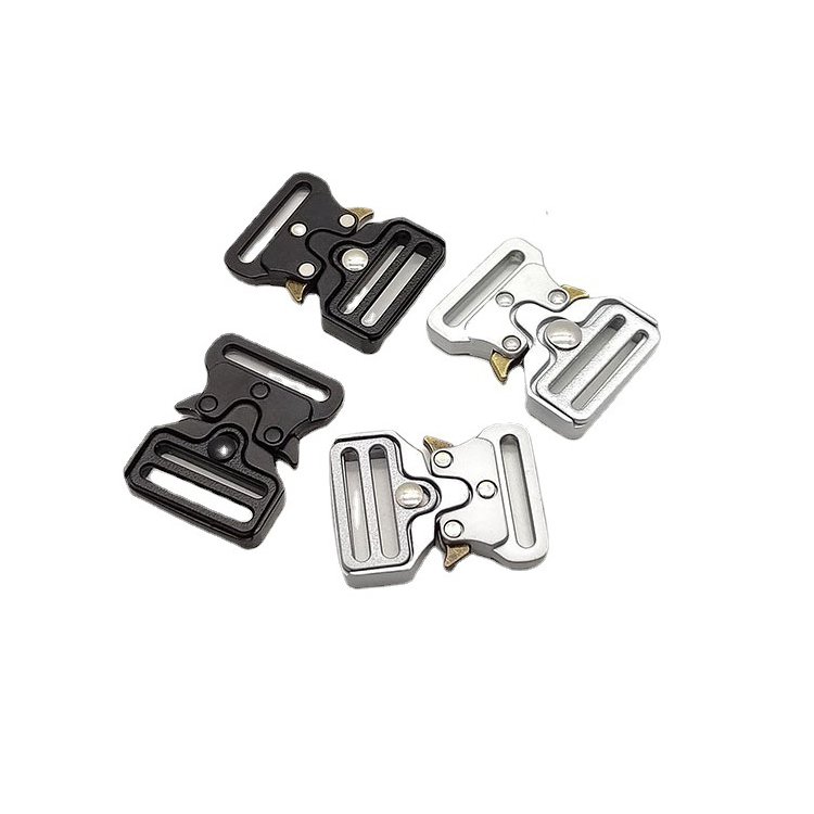 Supply Alloy Release Buckle 20mm 25mm 32mm 38mm Bag Buckle Metal Hardware Metal Buckle Quick Release