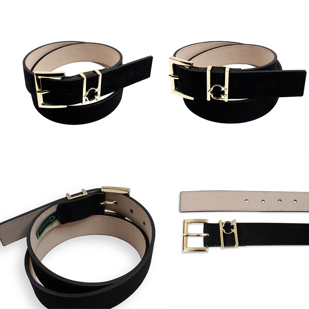 Leather belt for men pu belt men luxury with metal quick release buckle
