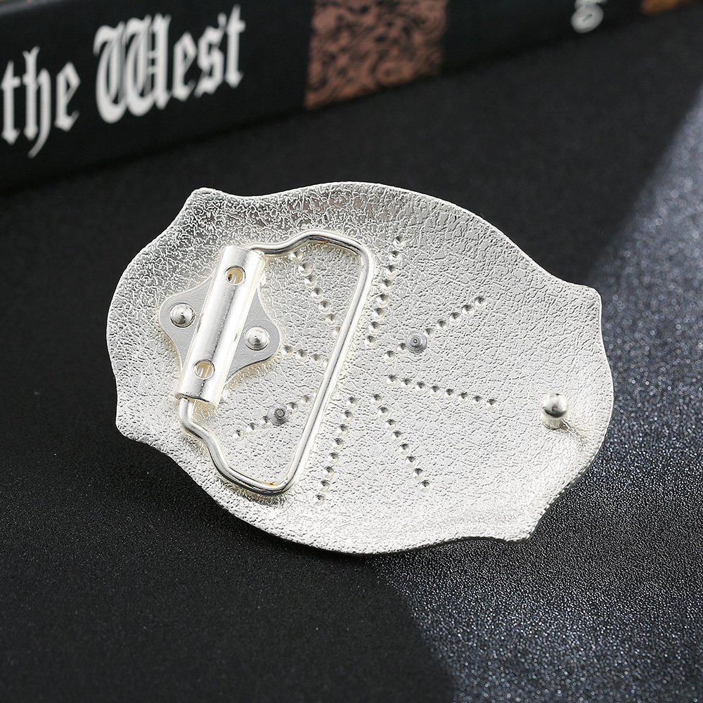 Western Initial Letters Belt Buckle ABCDEFG to XYZ Golden Alphabet Letters Belt Buckles for Men Women