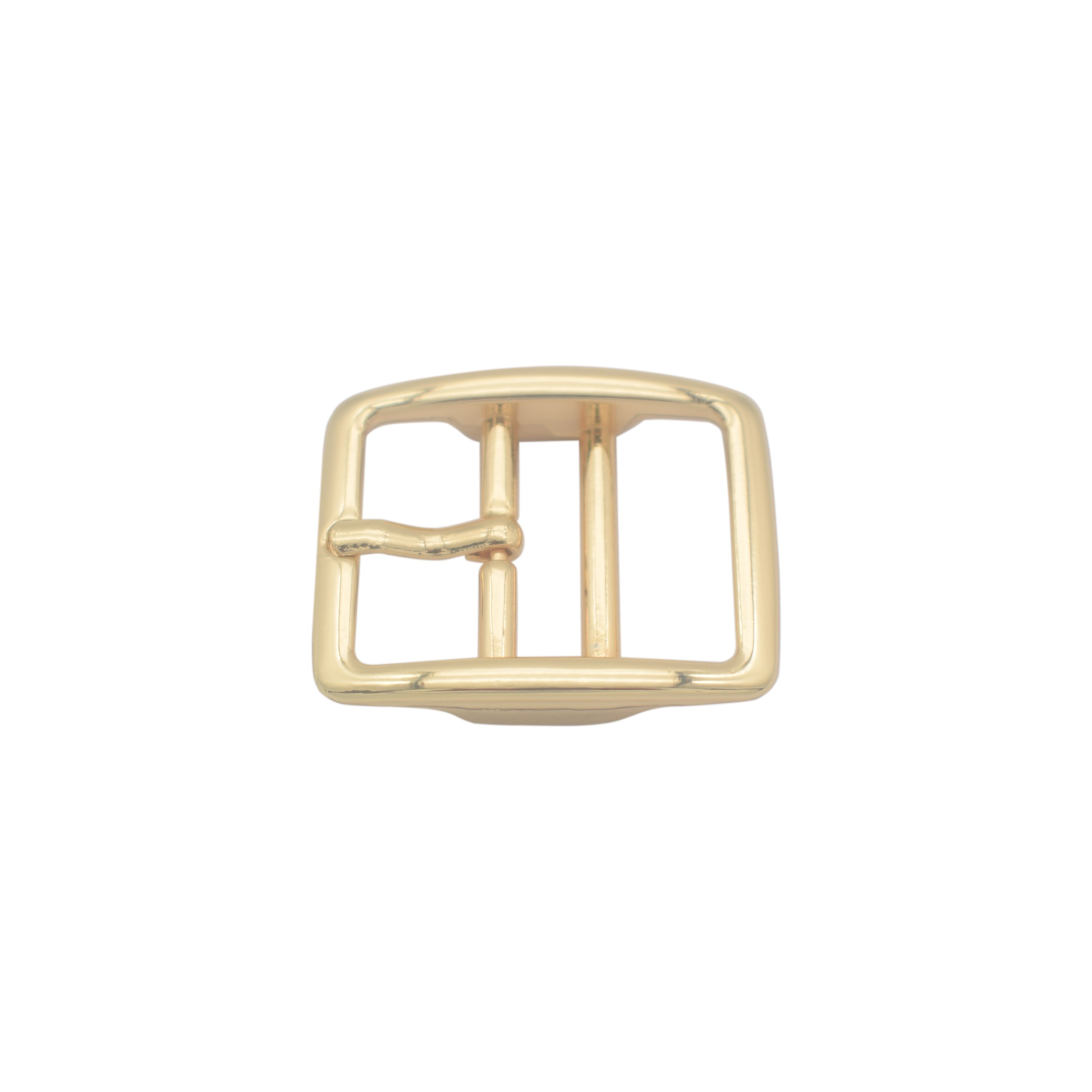 Adjustable Zinc Alloy Metal Belt Buckle 20Mm 25Mm Dog Collars Hardware Double Bar Buckle For Bags