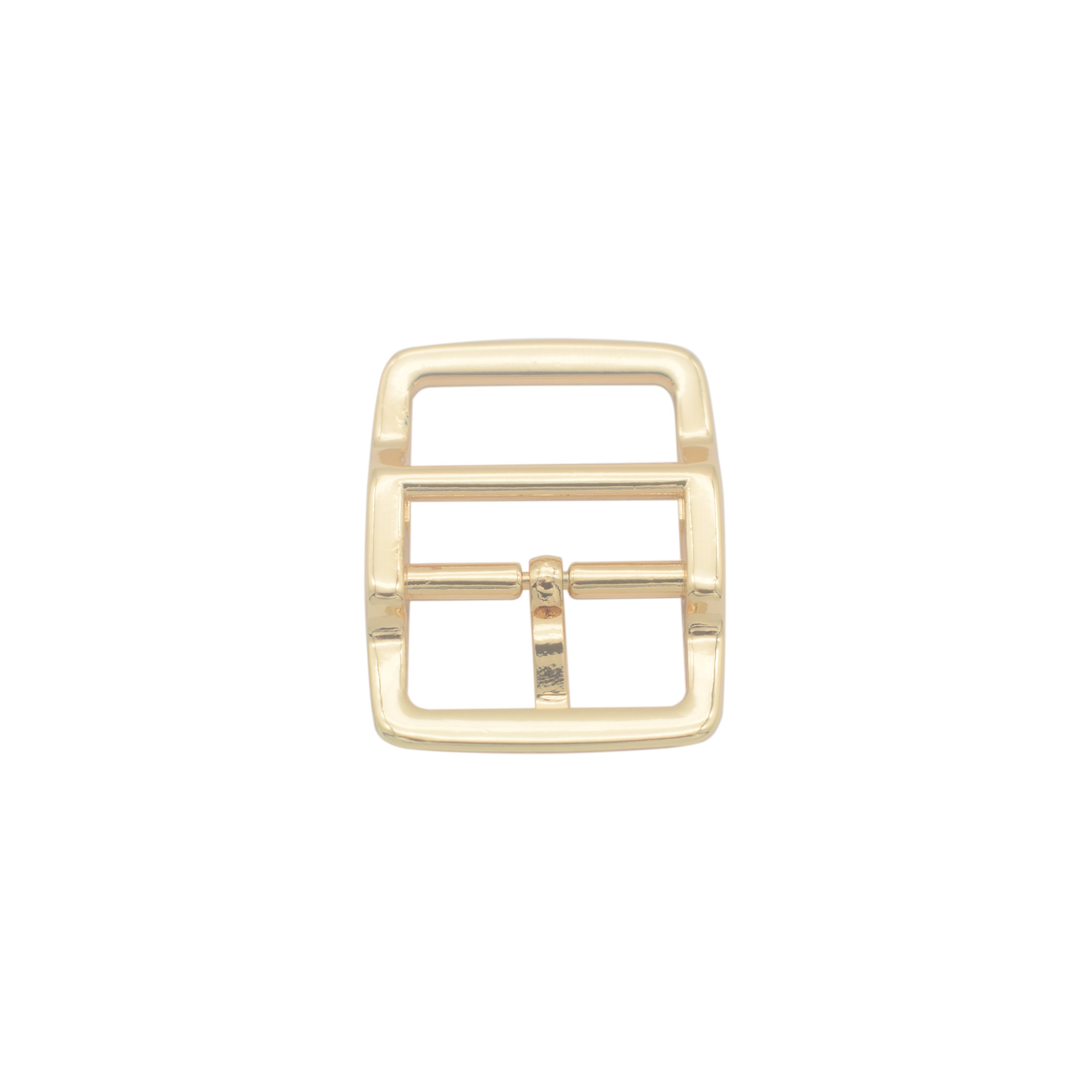 Adjustable Zinc Alloy Metal Belt Buckle 20Mm 25Mm Dog Collars Hardware Double Bar Buckle For Bags