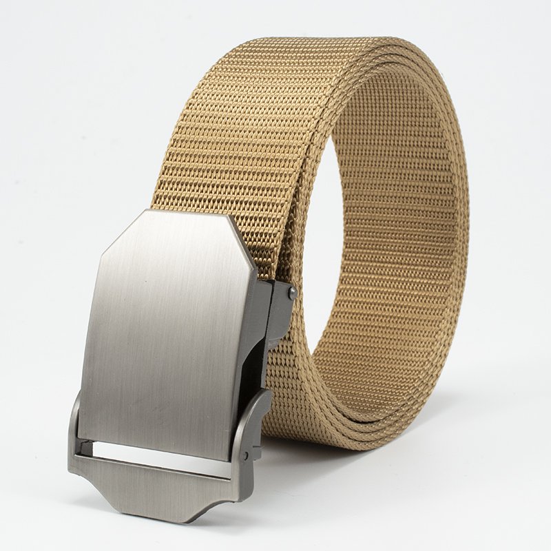 Custom logo Canvas Metal Buckle Nylon Belt High Quality Nylon 8260 Tactical Canvas Belt