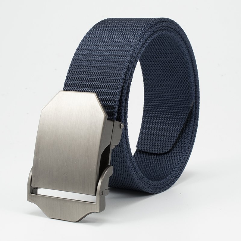 Custom logo Canvas Metal Buckle Nylon Belt High Quality Nylon 8260 Tactical Canvas Belt