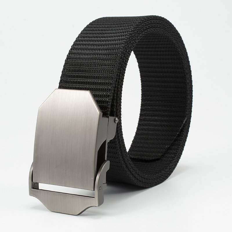 Custom logo Canvas Metal Buckle Nylon Belt High Quality Nylon 8260 Tactical Canvas Belt