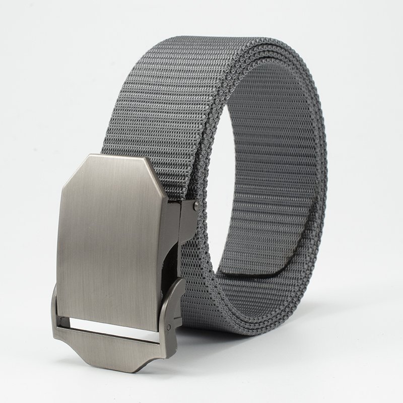 Custom logo Canvas Metal Buckle Nylon Belt High Quality Nylon 8260 Tactical Canvas Belt