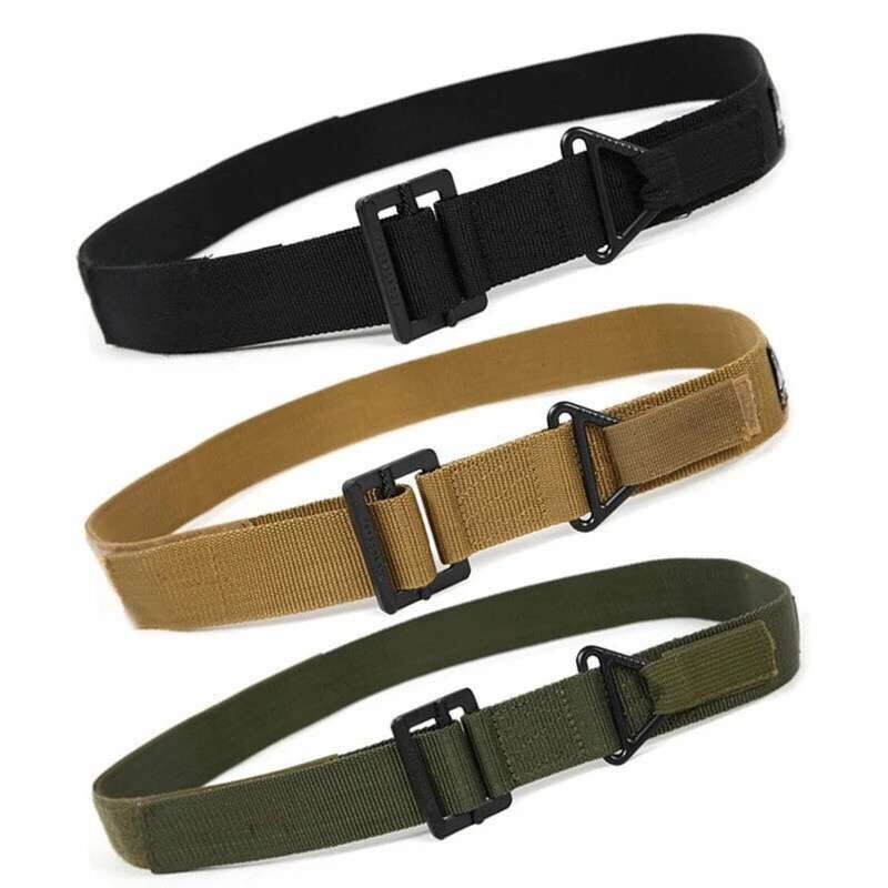CUSTOMIZATION Hot Solid Canvas Tactical Belt With Alloy Buckle Nylon Belt for Outdoor sports Daily life