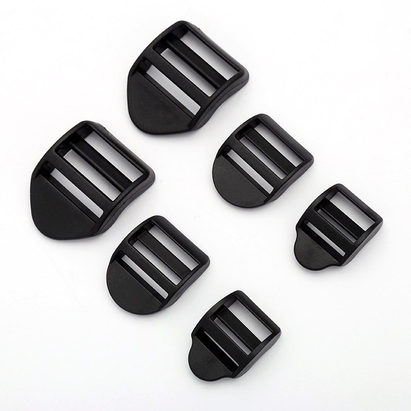 Heavy Duty Plastic Ladder Lock Buckle for Backpack Strap Adjuster Webbing