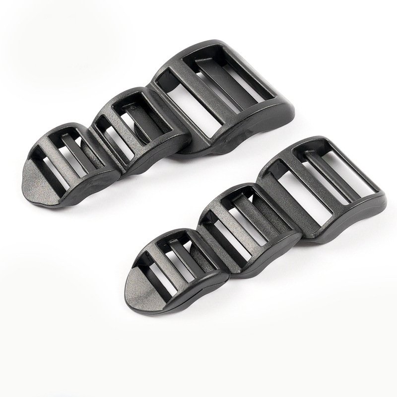 Heavy Duty Plastic Ladder Lock Buckle for Backpack Strap Adjuster Webbing