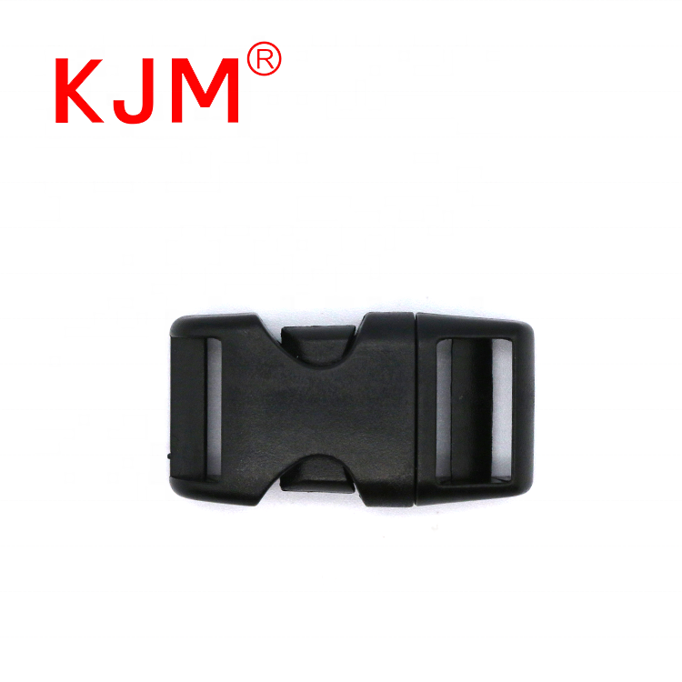 Customized 15mm Quick Release Plastic Curved Buckle Helmet Clip