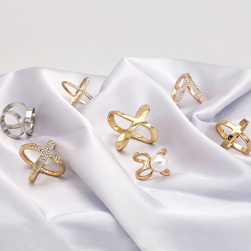 Wholesale High-Quality Silk Buckle Scarf Rings And Scarf Fixing Buckles