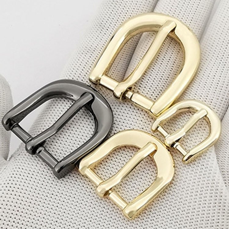 Cheap price various size bag accessories leather hardware metal belt buckles strap adjustable buckle