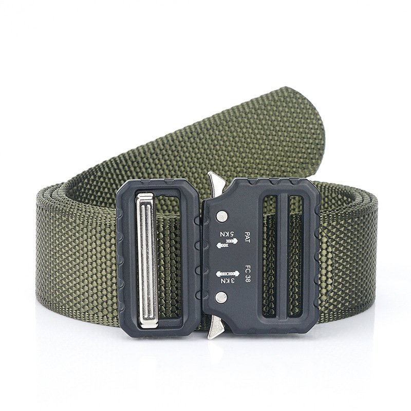 Tactical Molle Belt 2" Battle Belts with Quick Release Buckle 1.5'' EDC Inner Belt for Law Enforcement