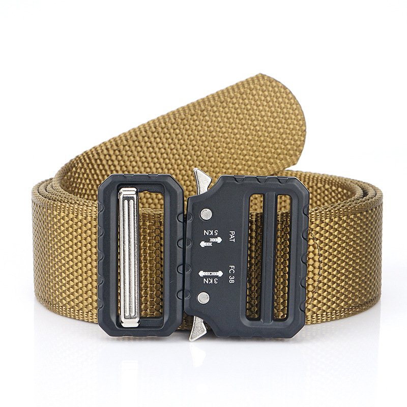 Tactical Molle Belt 2" Battle Belts with Quick Release Buckle 1.5'' EDC Inner Belt for Law Enforcement