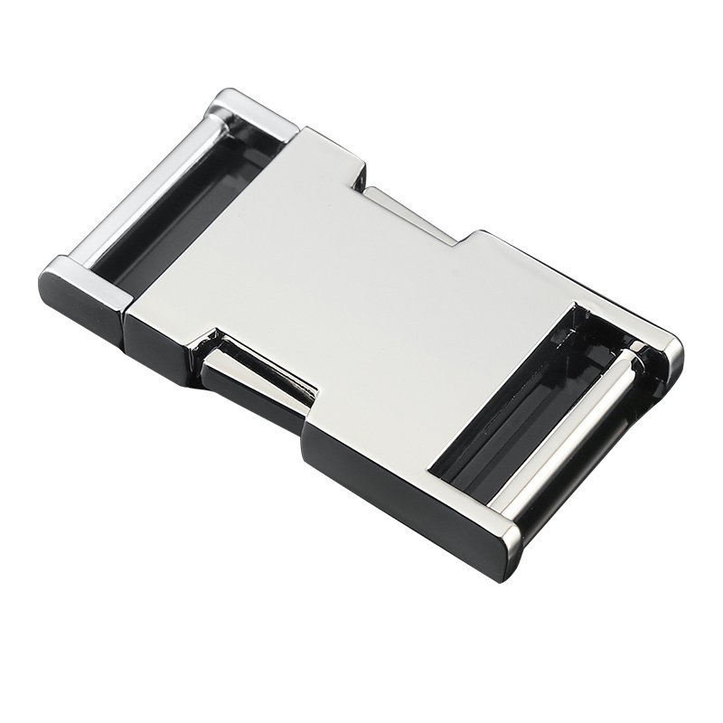 Wholesale Side Release Metal 38mm Buckle Clips Custom High Quality Heavy Duty Metal Slide Adjustable Belt Buckles For Bags
