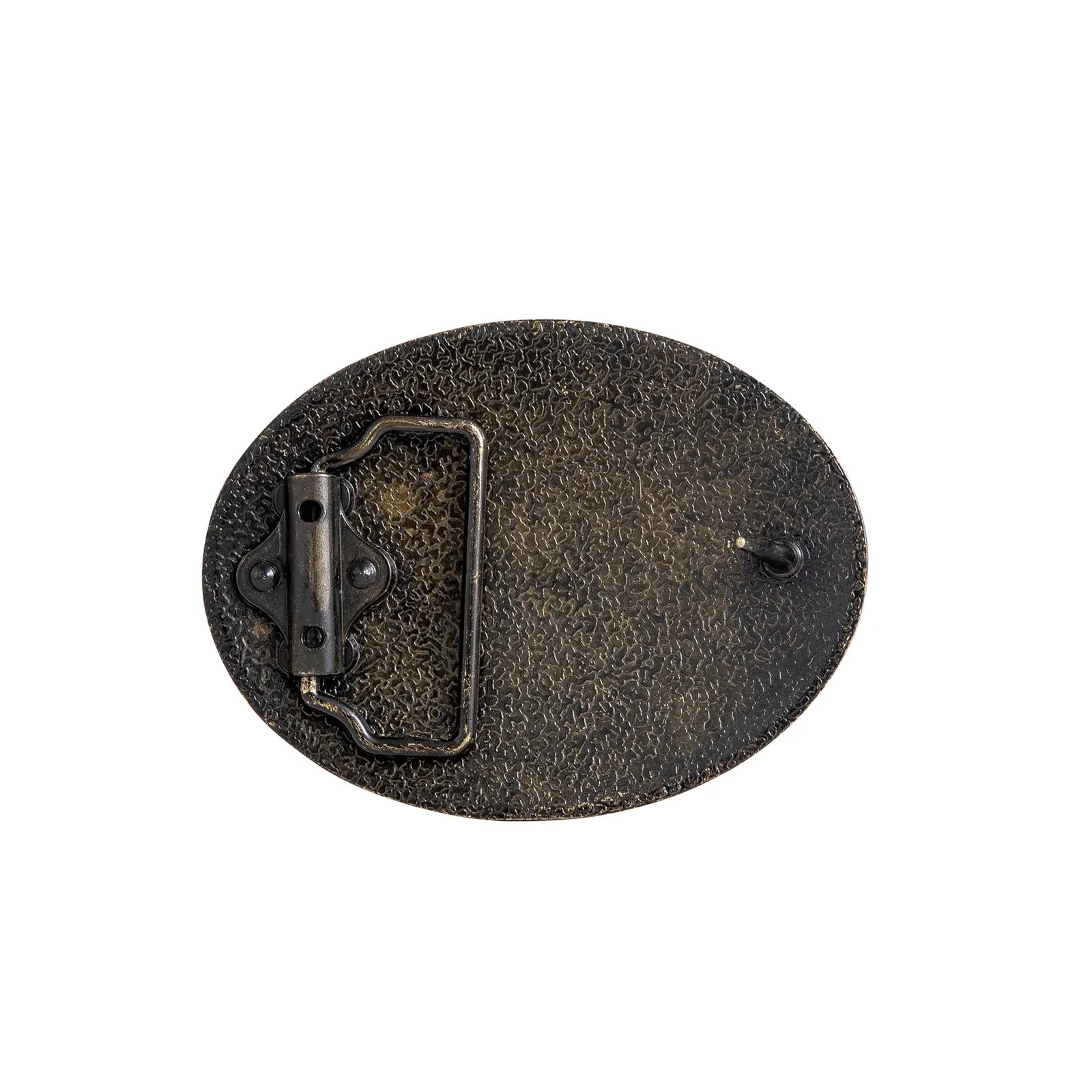 New Design Western Cowboy White Oval Belt Buckle DIY Jeans Belts Decorative Cowgirl Belt Buckle