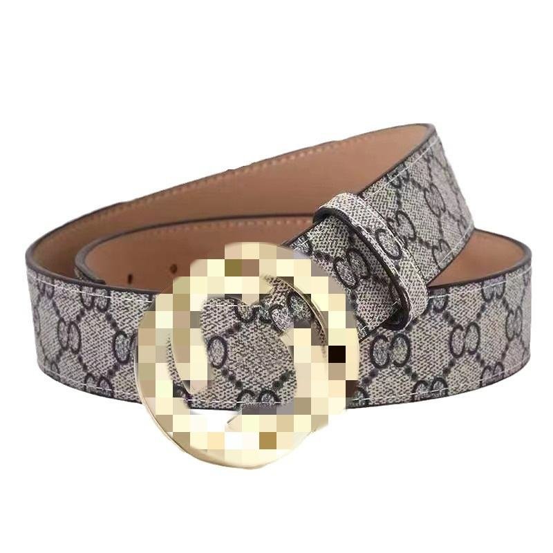 2024 Custom Wholesale Luxury Designer Pu Leather Belt For Men Genuine Leather With Alloy Buckle