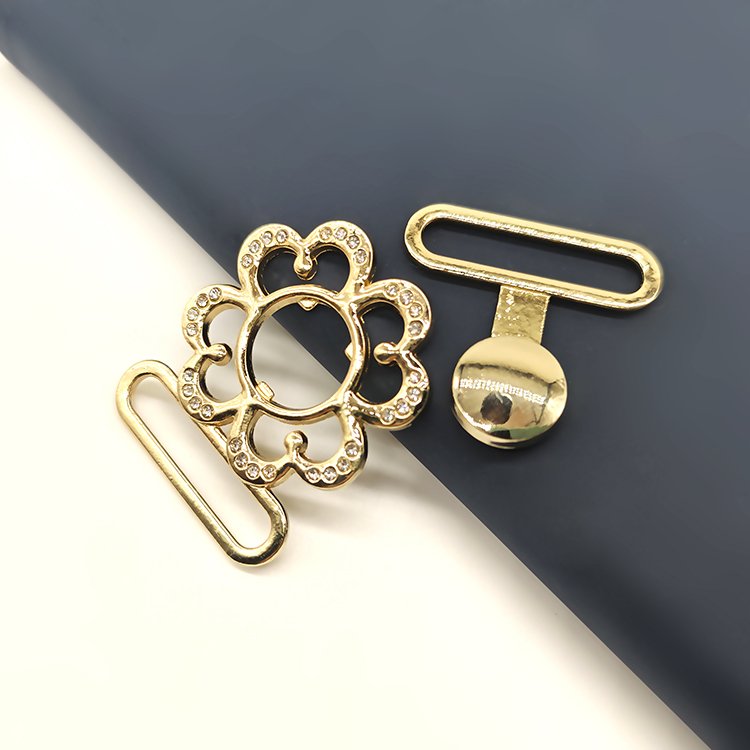 Hot Selling Coat Windbreaker Clip Women Bag Round Zinc Alloy Metal Buckles Garment Decorative Luxury Rhinestone Belt Buckle