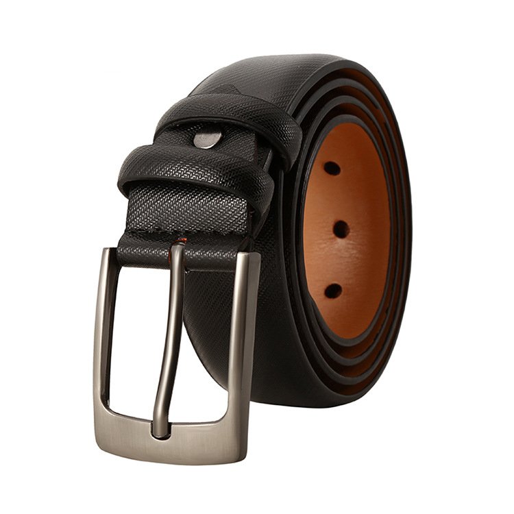 Zinc Alloy Buckle Leather Belt With High Quality PU Leather Belt Customer Belt Design
