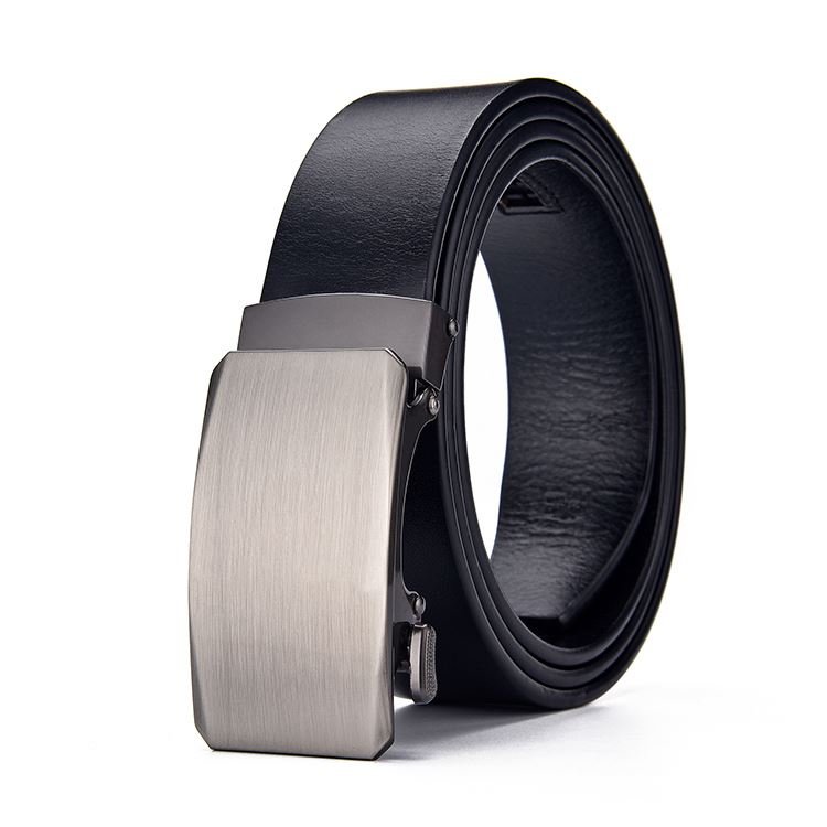 Wholesale men leather belts factory direct supplier belt men automatic buckle