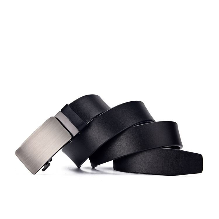 Wholesale men leather belts factory direct supplier belt men automatic buckle