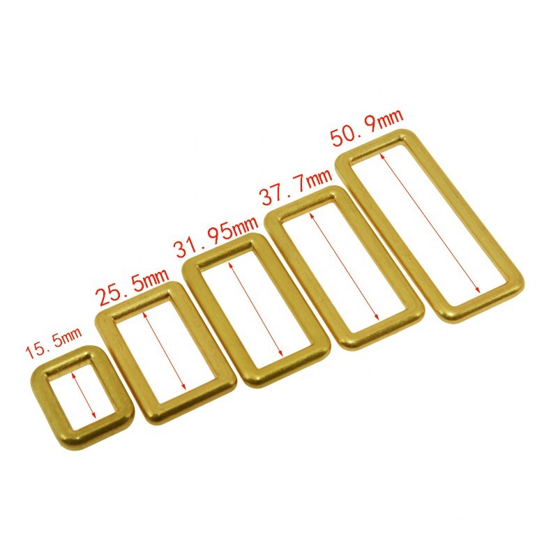 25mm factory custom dog collar square metal rings bags metal side release brass metal buckle belt buckles hardware