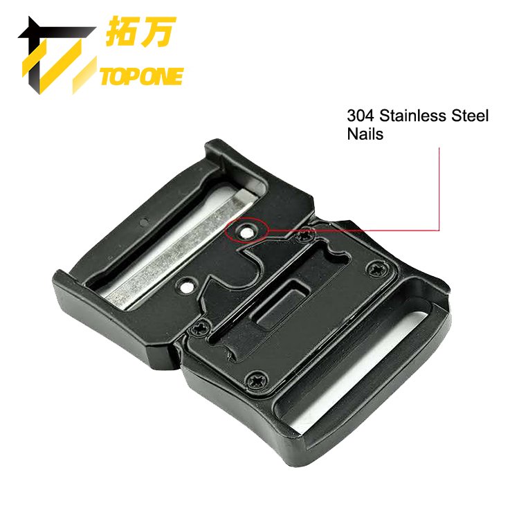 1.5 INCH Quick-Release Alloy Buckle Hunting Safety Tactical Nylon Belt Buckle