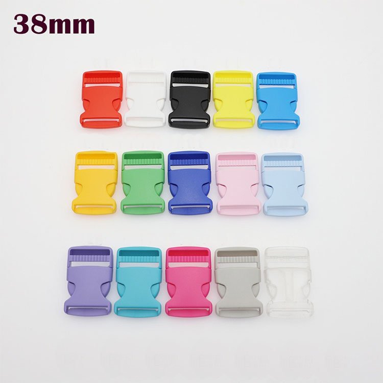 38mm Side Release Buckle Plastic Quick Release Buckle for Vest Fashion High Grade Side Release 50 Mm Safe Plastic Buckles Lock
