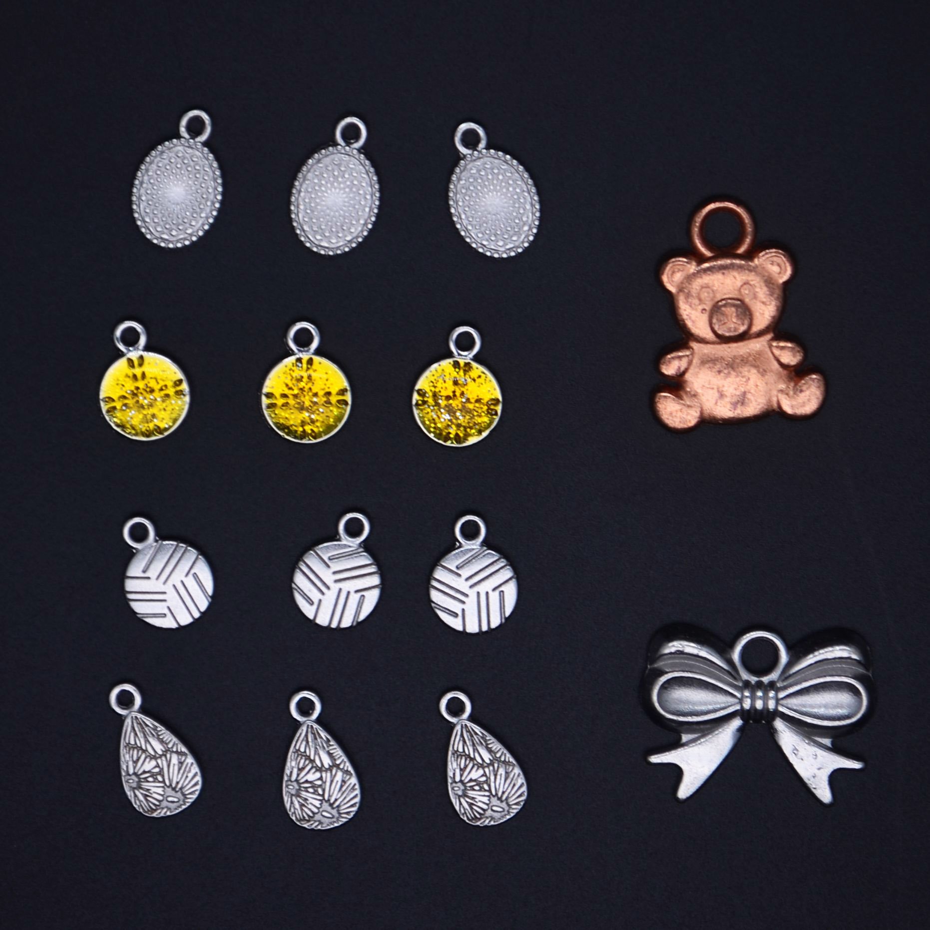 Bra Swimsuit Accessories Bra Buckle Charms Metal Zinc Alloy Pendant for Underwear Garment Customized Size Customer Logo 100PCS