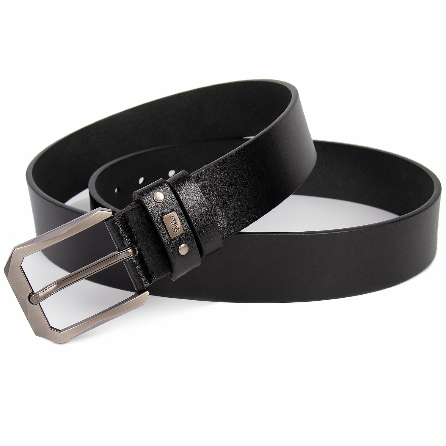 Custom pu Leather belt man's belts for men TPU material belt for pants with metal buckle