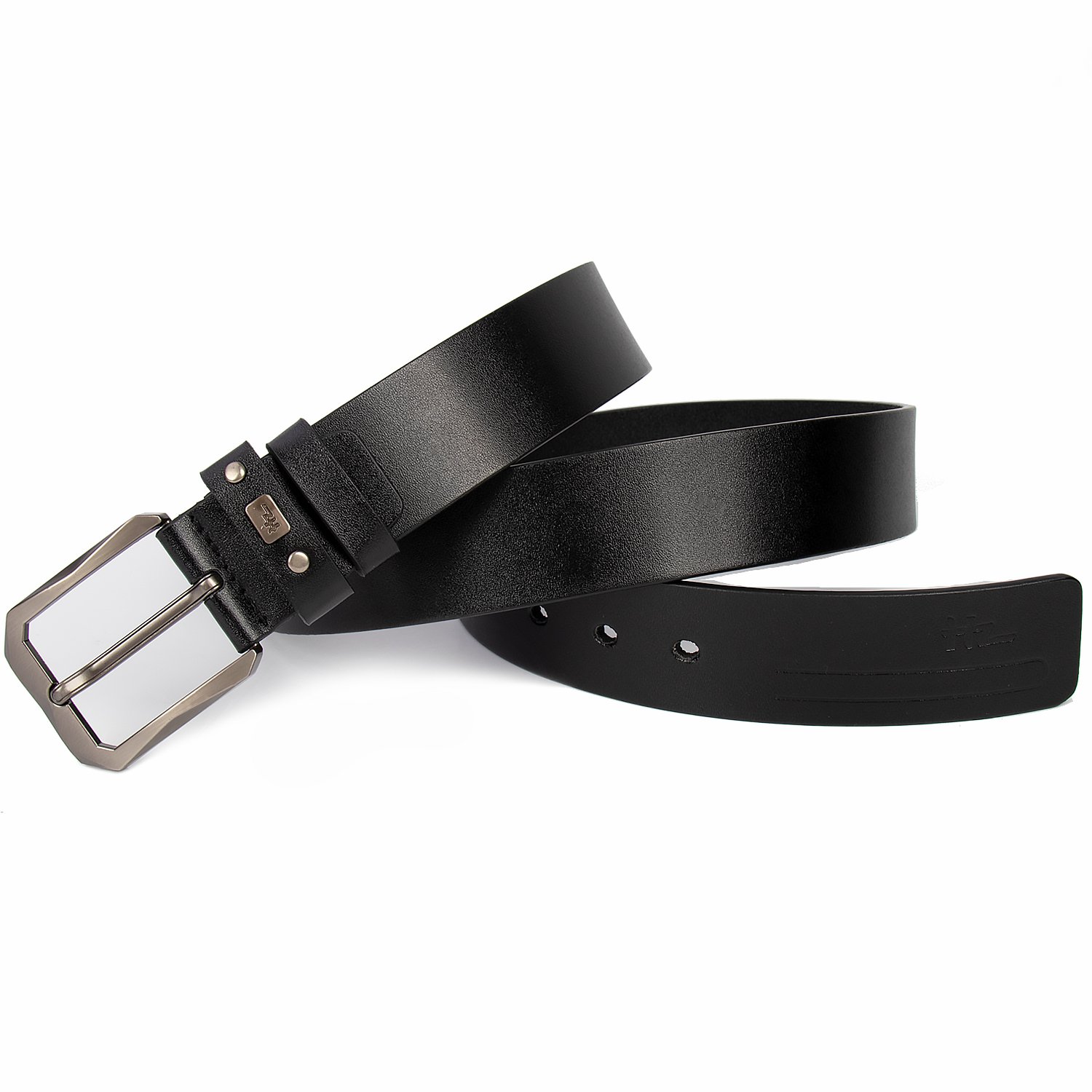 Custom pu Leather belt man's belts for men TPU material belt for pants with metal buckle