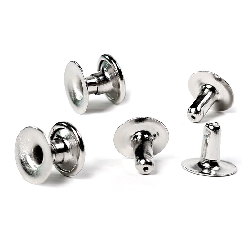 5/6/7/8/9/10/12/15 mm Single-Sided Rivets Clothing Leather Rivets Accessories Die Button Nail Sewing Luggage Metal Buckle