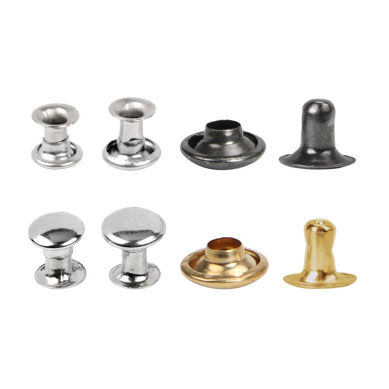 5/6/7/8/9/10/12/15 mm Single-Sided Rivets Clothing Leather Rivets Accessories Die Button Nail Sewing Luggage Metal Buckle