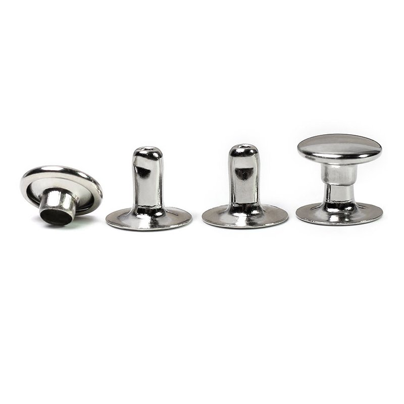 5/6/7/8/9/10/12/15 mm Single-Sided Rivets Clothing Leather Rivets Accessories Die Button Nail Sewing Luggage Metal Buckle