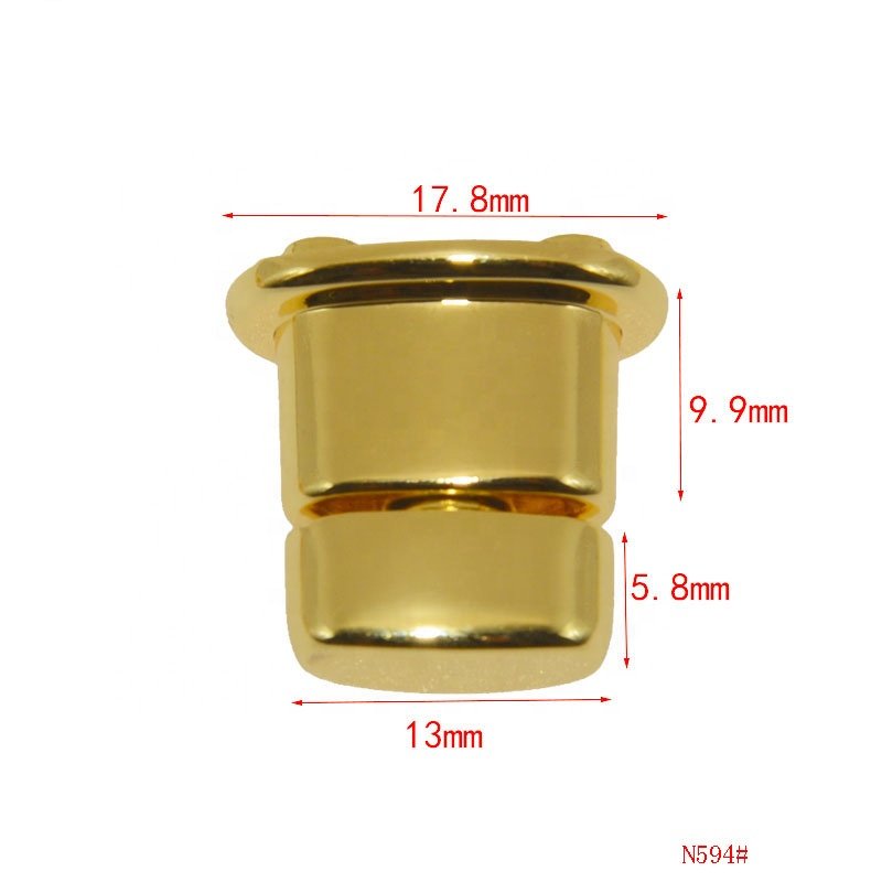 Supplier custom handbag turn lock rectangle shape twist buckle closure 30mm medium size clasp for bags