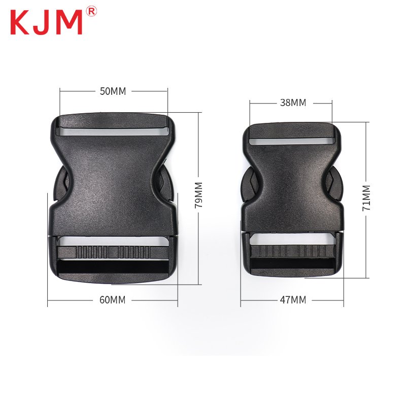 KJM 20mm 25mm 32mm 38mm 50mm Plastic Tactical Belt Vest Side Release Buckle for Tactical Backpack
