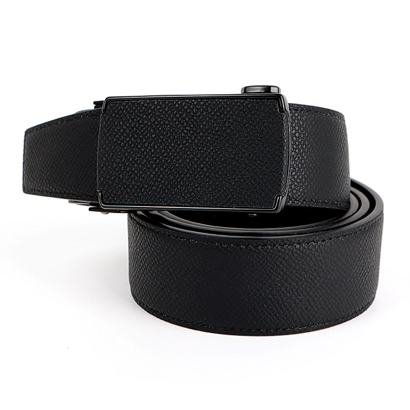 Wholesale Customized Design Mens Waist Straps Gift Wide Plate Buckle Belt Casual Business Men Leather Belts