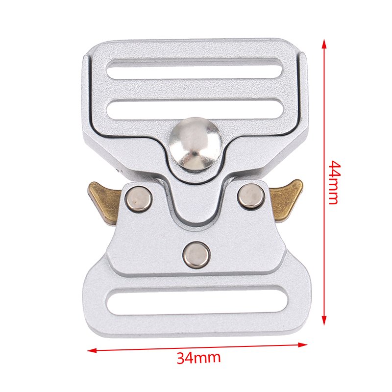 Heavy Duty High Quality 38mm Custom Logo Tactical Buckle Side Quick Release For Belt