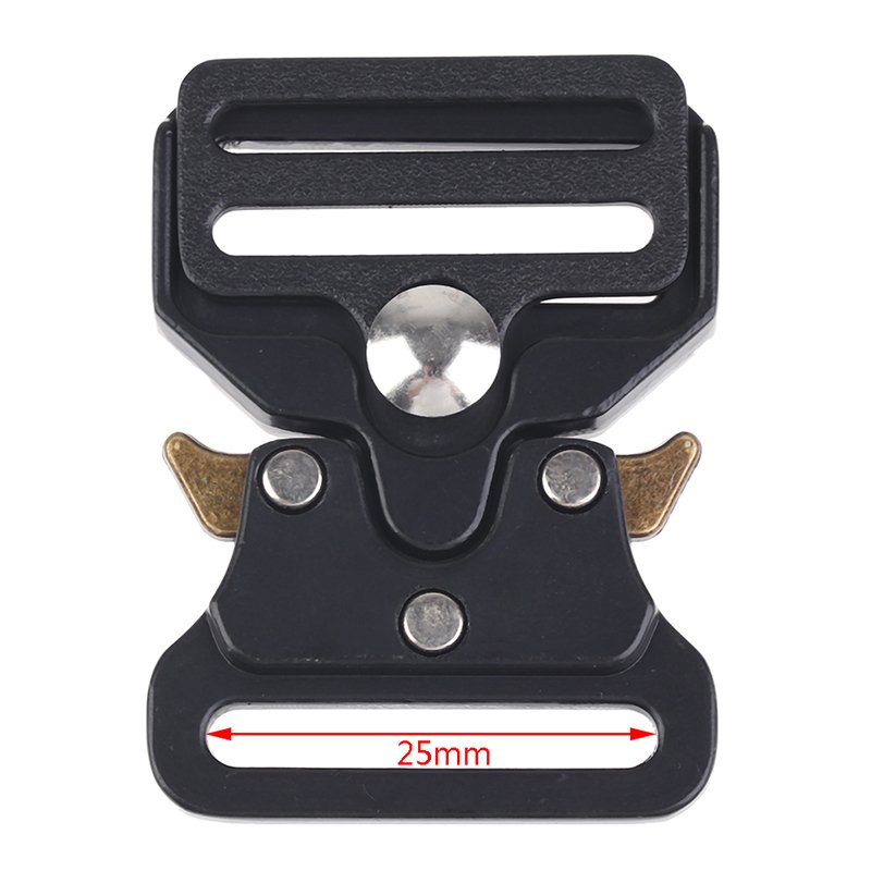 Heavy Duty High Quality 38mm Custom Logo Tactical Buckle Side Quick Release For Belt